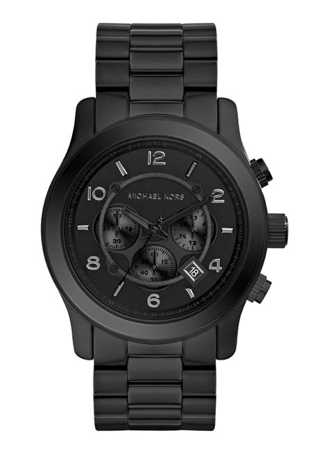 michael kors mannen horloge zwart|horloge Michael Kors dames.